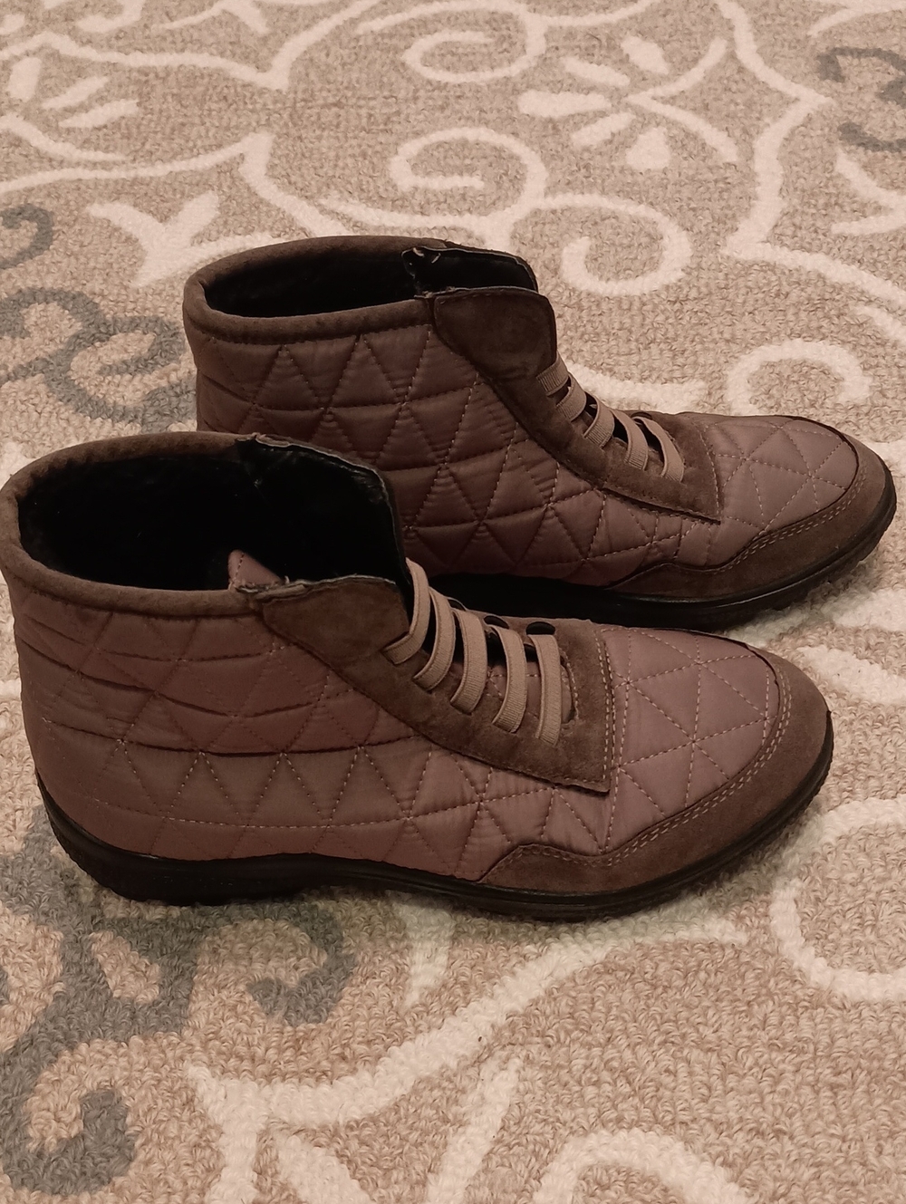 Quilted Boots